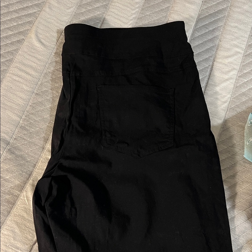 Ruby Rd. Classic Black Straight Leg Pants